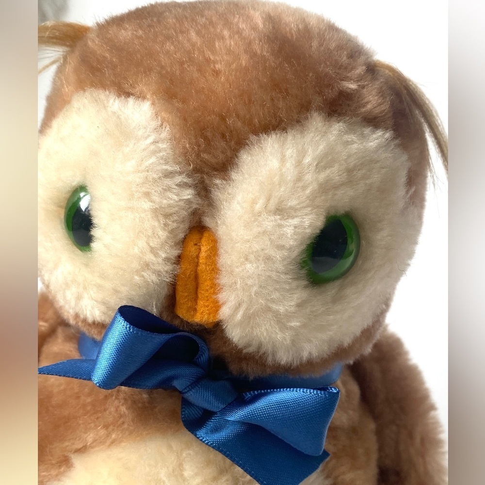 1975 vintage Dakin Obie the Owl plush - Picture 5 of 11